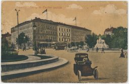 Pozsony Bratislava Savoy Carlton tříkolka