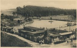 Koupaliště plovárna Heřmanův Městec Chrudim nakl. John