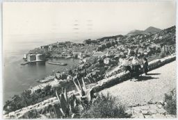 Jugoslávie SFRJ Chorvatsko Dubrovnik panorama s Bosanke
