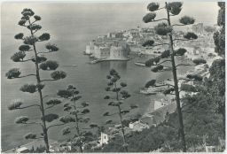 Jugoslávie SFRJ Chorvatsko Dubrovnik panorama