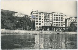 Jugoslávie SFRJ Chorvatsko Opatija hotel Krystal razítko 65