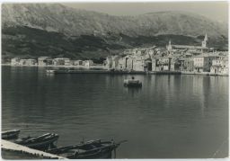 Jugoslávie SFRJ Chorvatsko Baška razítko 1958