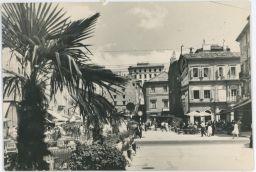 Jugoslávie SFRJ Chorvatsko Rijeka razítko Hamburg