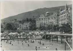 Jugoslávie SFRJ Chorvatsko Opatija razítko 1959