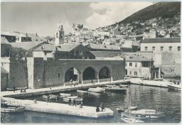 Jugoslávie SFRJ Chorvatsko Dubrovnik přístav
