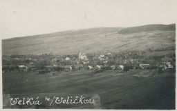 Velká nad Veličkou Hodonín celkový pohled 30.- léta