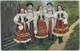 Etnografie kroje Slovácko Lipov Uherský Ostroh Uherské Hradiště