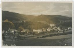 Železnice nádraží vlak Teplice nad Metují Wekelsdorf Náchod 30.7.1937
