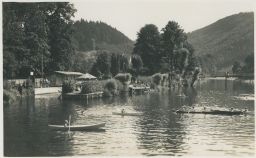 Plovárna koupaliště říční lázně Potštejn Rychnov nad Kněžnou