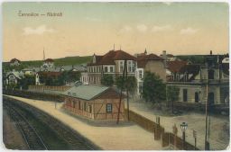 Železnice nádraží Černovice Černošice Josef Veselý Praha západ