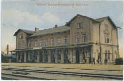 Železnice nádraží Kaaden Kadaň Prunéřov