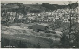 Železnice nádraží Brandýs nad Orlicí 30. léta