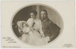 Princ Oskar Pruský s rodinou 1915