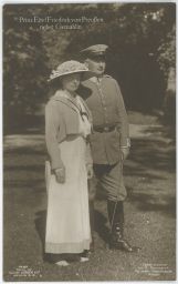 Princ Eitel Friedrich Pruský s manželkou 1913