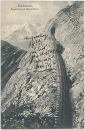 Železnice Pilatusbahn Luzern 1909