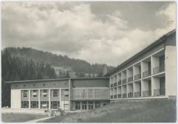 Velké Karlovice Vsetín Miloňov pionýrský tábor Gottwaldov Stavbař 1964