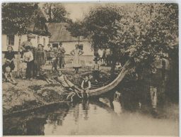 Malenovice Zlín Dřevnice most nakl. Drábek 1920
