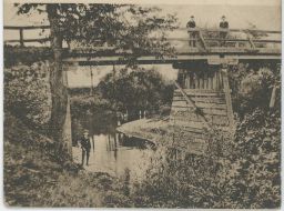 Malenovice Zlín most nakl. Drábek 1920