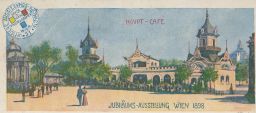 Wien Vídeň Haupt Café výstava 1898