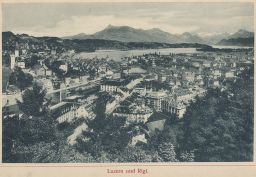 Luzern und Vierwaldstättersee soubor 16 obrazů / Luzern und Rigi