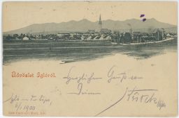 Spišská Nová Ves Üdvözlet Iglóról 1900