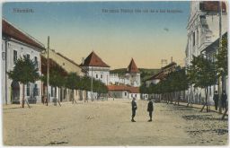 Kežmarok Késmárk hlaní ulice 1917