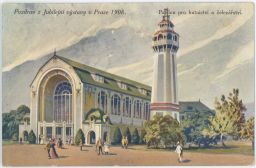 Praha Holešovice jubilejní výstava 1908 hutnictví železářství