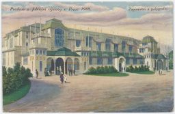 Praha Holešovice jubilejní výstava 1908 papírnictví polygrafie