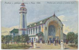 Praha Holešovice jubilejní výstava 1908 zařízení bytů