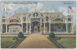 Praha Holešovice jubilejní výstava 1908 kinematograf