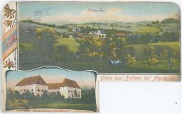 Amstetten Rakousko Ybbs St. Pölten panorama reconvalescentheim torzo