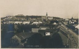 Lysá nad Labem Nymburk panorama nakl. Karel Bendl 1925