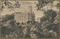 Hotel pensionát Štekl Hrubá Skála Semily 1925