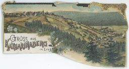 Katharinaberg Monte Santa Caterina Jižní Tyrolsko Itálie 1900 torzo