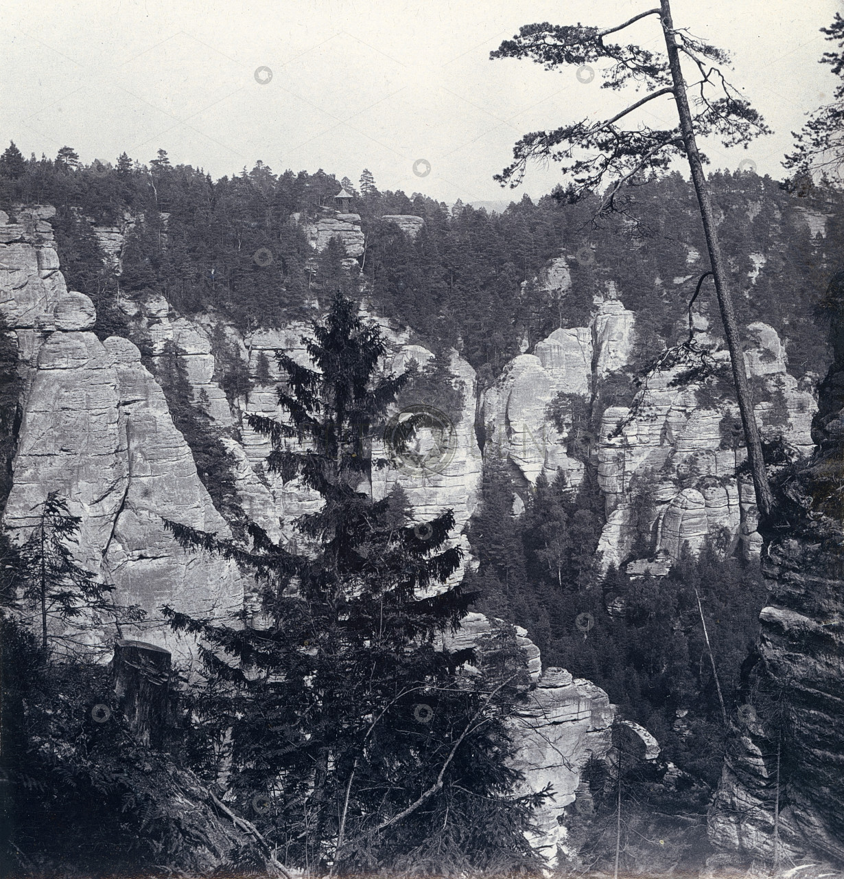 Hruboskalsko, polovina stereofotografie