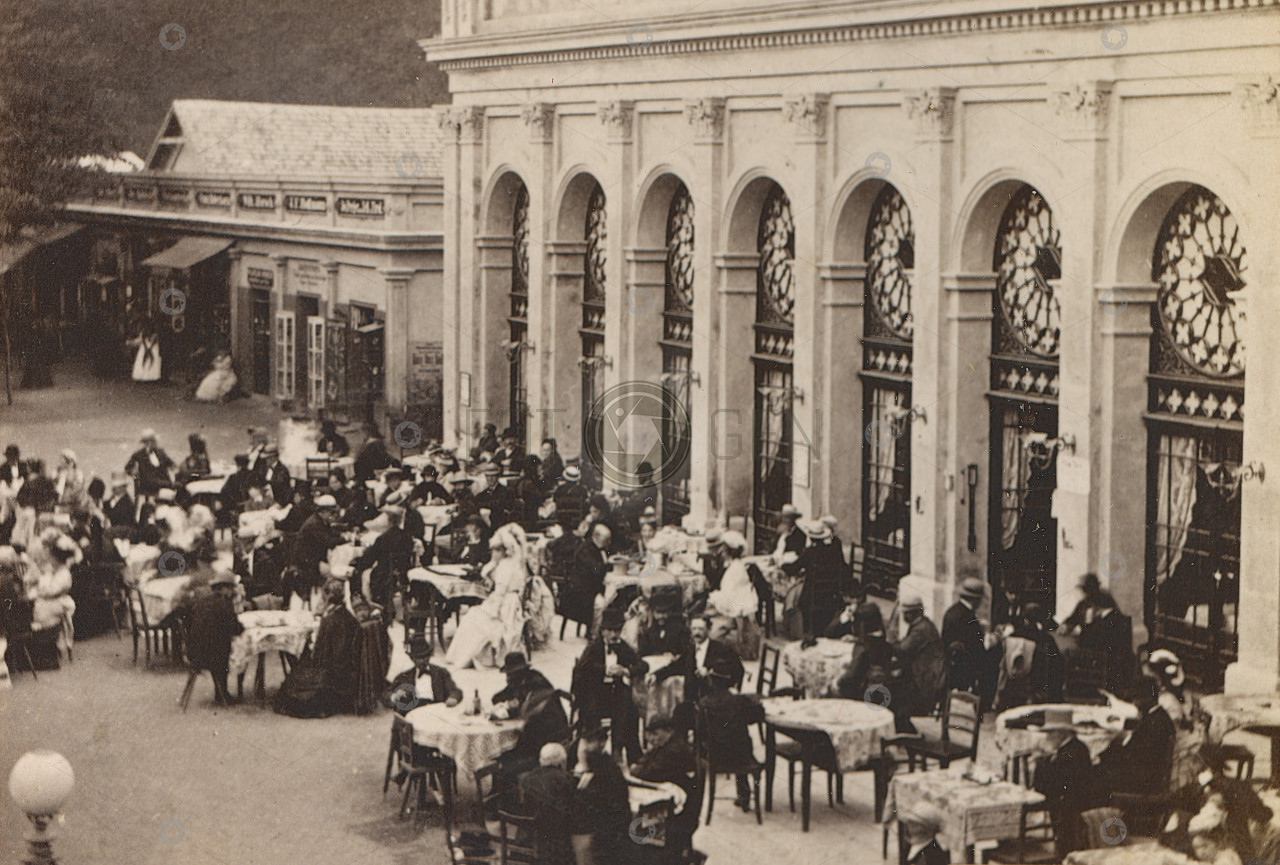 Karlovy Vary, restaurace a kavárna Pupp, vizitka
