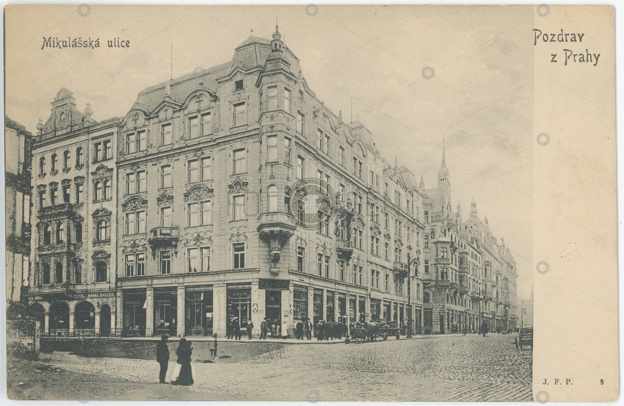 Mikulášská třída, novobarokní dvojdům čp. 119/120-I
