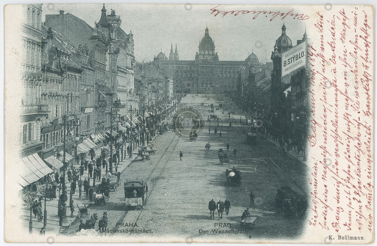 Václavské náměstí cca 1897
